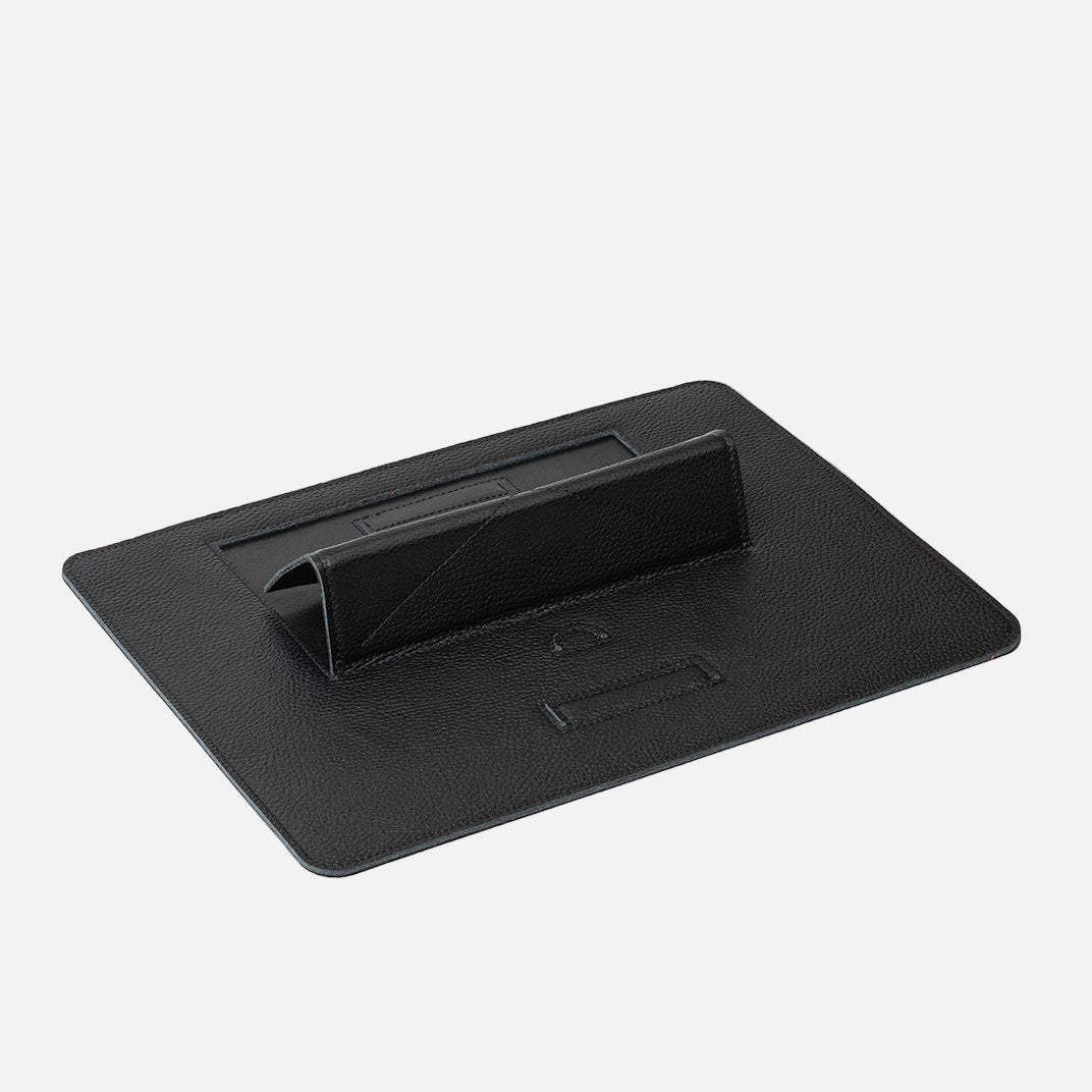 Leather Desktop iPad Stand-0