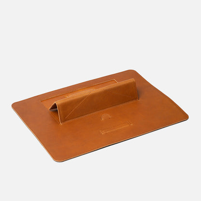 Leather Desktop iPad Stand-2